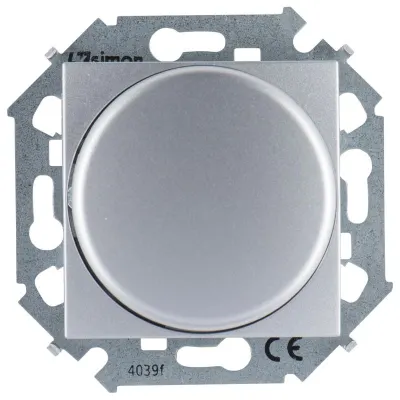 Светорегулятор LED поворотный, 5-215Вт 230В~, алюминий, S15