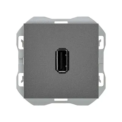 Механизм разъёма 1хUSB-A 2.0, 2М, S270, титан