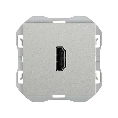 Механизм разъёма 1хHDMI, "мама-мама", 2М, S270, алюминий