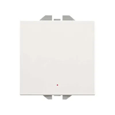 Механизм выкл-ля 2-полюсного, 2М, с ориент.подсветкой LED, 16А/230В, S270, белый