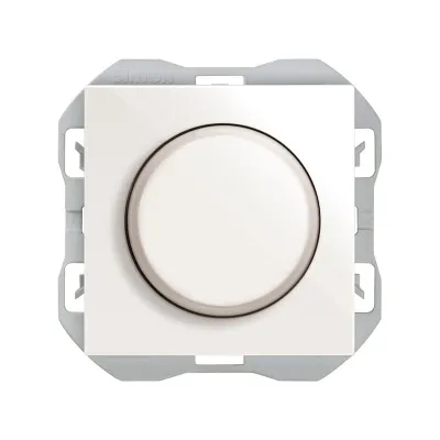 Механизм светорег-ра LED, пов.-нажим., 2М, 6-60 (6-120) Вт, S270, белый