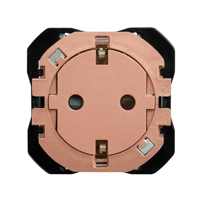 Механизм розетки SCHUKO CLEAN, 2P+E, 16А/250В, винт.клеммы, S270, медь