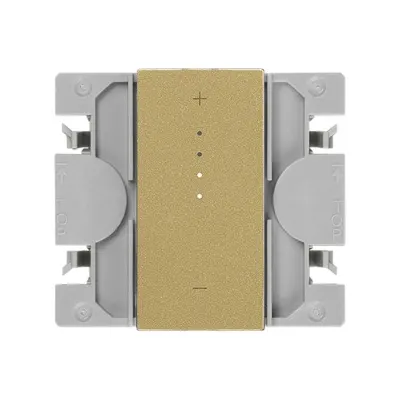 Механизм светорег-ра ШИМ для LED-лент, клавишный, Simon iO, 2М, с подсвет., S270, бронза