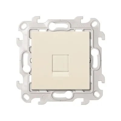 Розетка информационная RJ45 Cat.6 UTP, сл.кость, S24