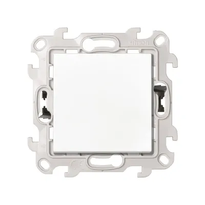 Переключатель (проходной), 10AX 250В~ P&Go, белый, S24