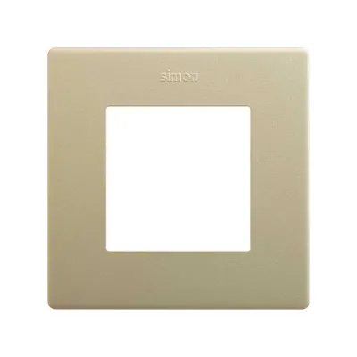 Рамка 1-постовая ICON (2М), S270, шампань