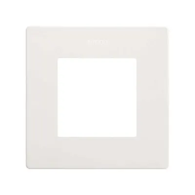 Рамка 1-постовая ICON (2М), S270, белый матовый