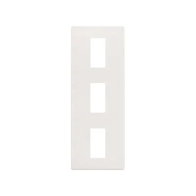 Рамка 3-постовая, вертикальная, MĺNIMA (1М+1М+1М), S270, ббелый матовый