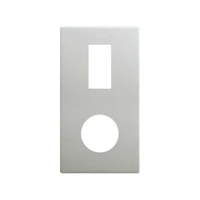 Рамка 2-постовая, комбинированная, вертикальная, MĺNIMA+CLEAN (1М+O), S270, алюминий