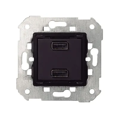 Зарядное устройство USB A+A 10W, 230В~, S75