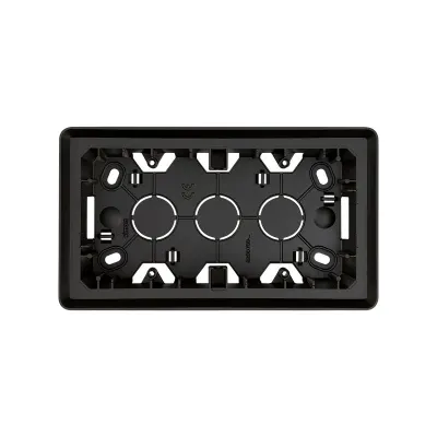 Коробка подъемная на 2 поста, графит, S82D