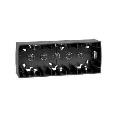 Коробка подъемная на 3 поста, графит, S82