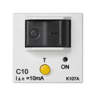 Термомагнитный дифф/автоматический выкл-ль 10 A/10 мА, белый, K45, Connect