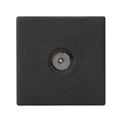 Розетка TV, графит, K45, Connect