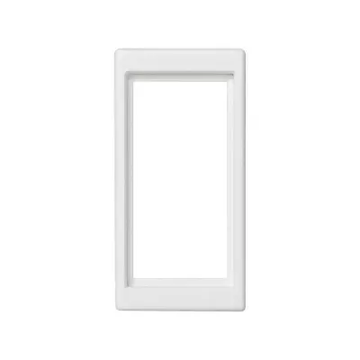 Вставка узкая для установки 2P+E разъема QC, белый, K45, Connect