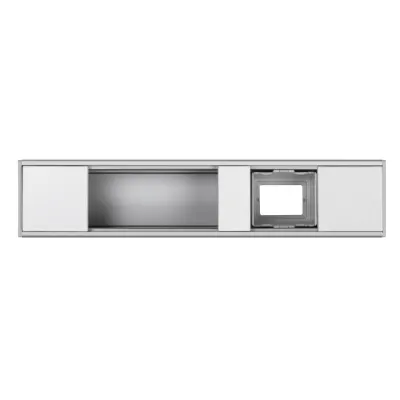 Офиблок Compact алюминиевый, 4+1 мех-м проходной, белый, K45, Connect