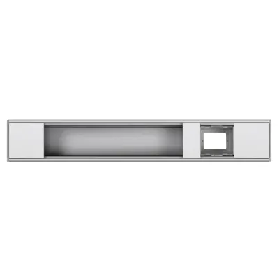 Офиблок Compact алюминиевый, 6+1 мех-м проходной, белый, K45, Connect