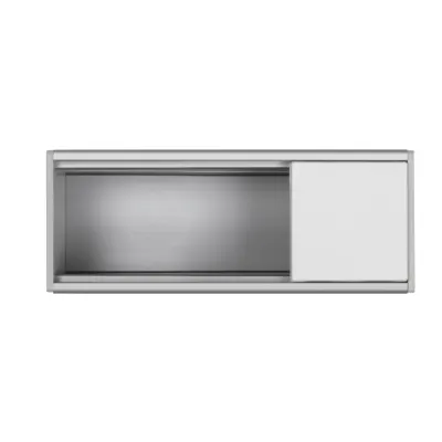 Офиблок Compact алюминиевый, 2 мех-ма, белый, K45, Connect
