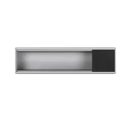 Офиблок Compact алюминиевый, 3 мех-ма, графит, K45, Connect