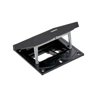 Рамка люка IP66 на 1 мех-м + 1xRJ, замок Hex6, чёрный, K45, Connect